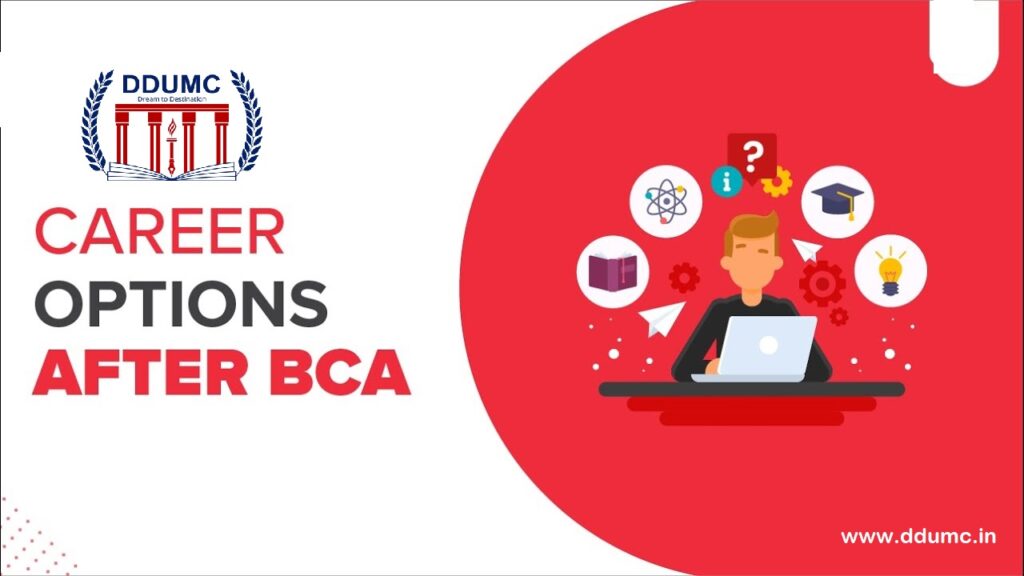 What are the options after doing BCA