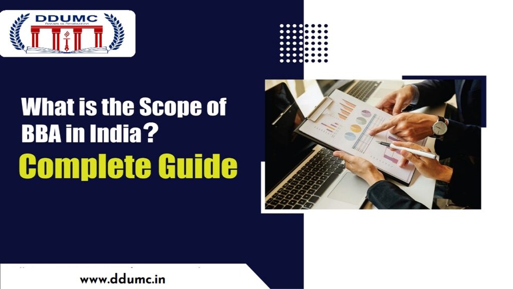 BBA Scope in Government Sector