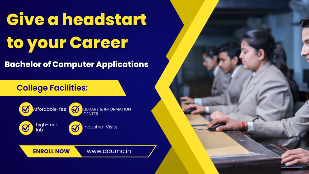 Give a head start to your career with BCA | Best BCA College in Meerut