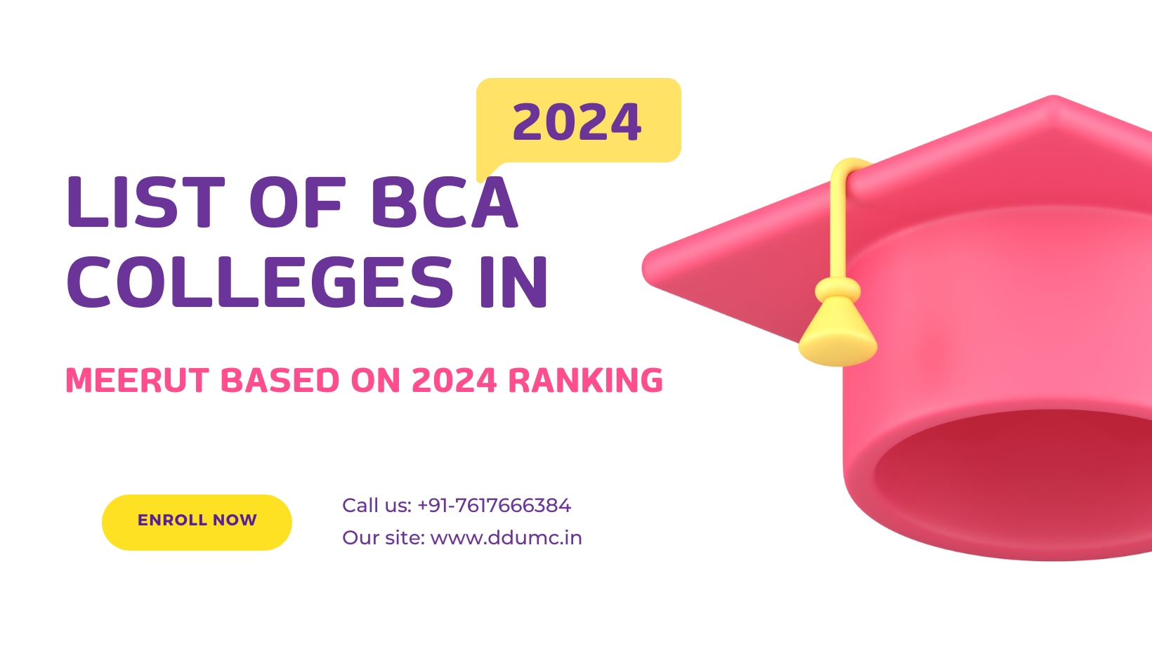 Bca Ranking Chart List of BCA Colleges in Meerut Based on 2024 Ranking - DDUMC Blog